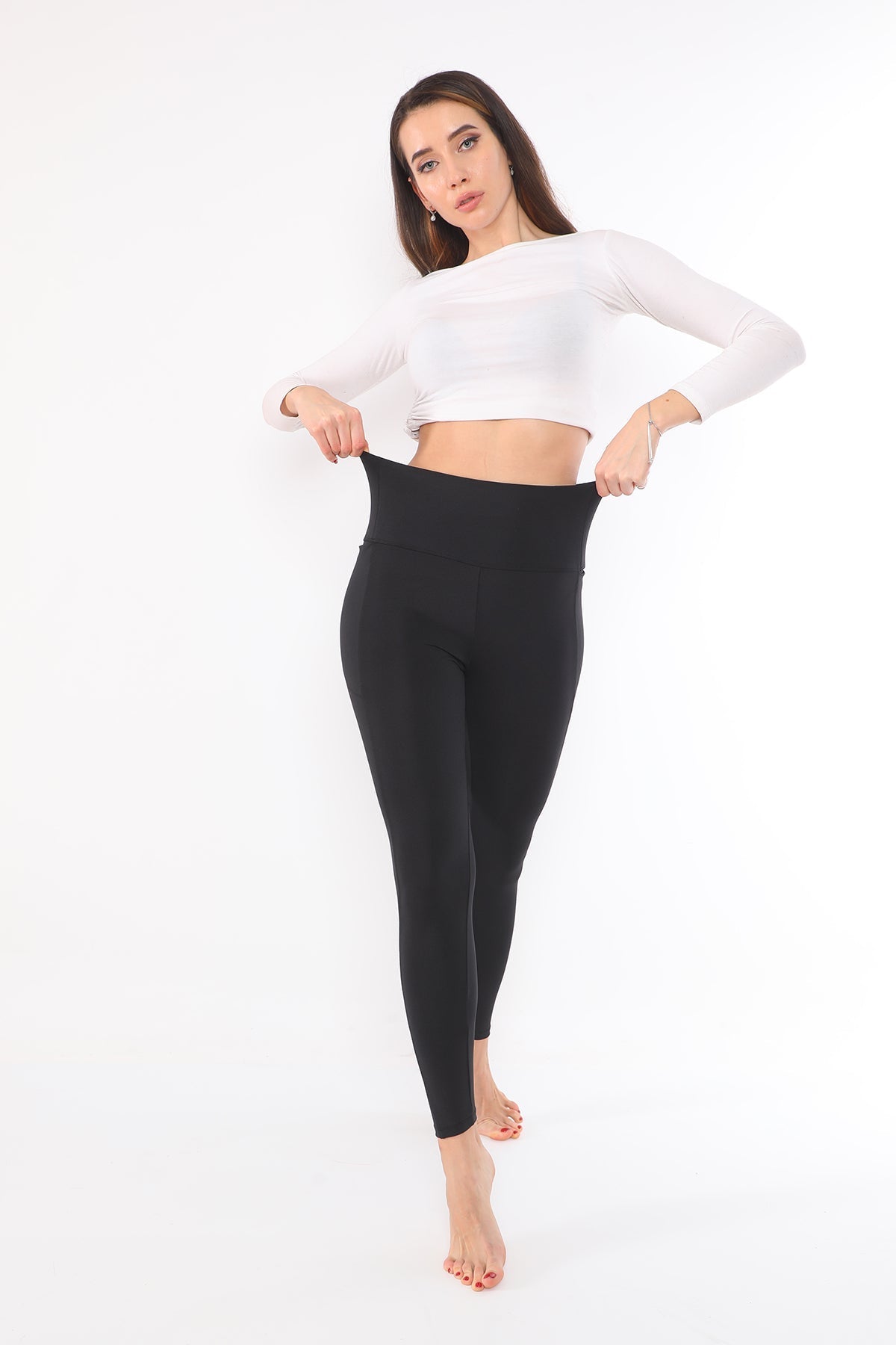 Leggings with Pockets Black