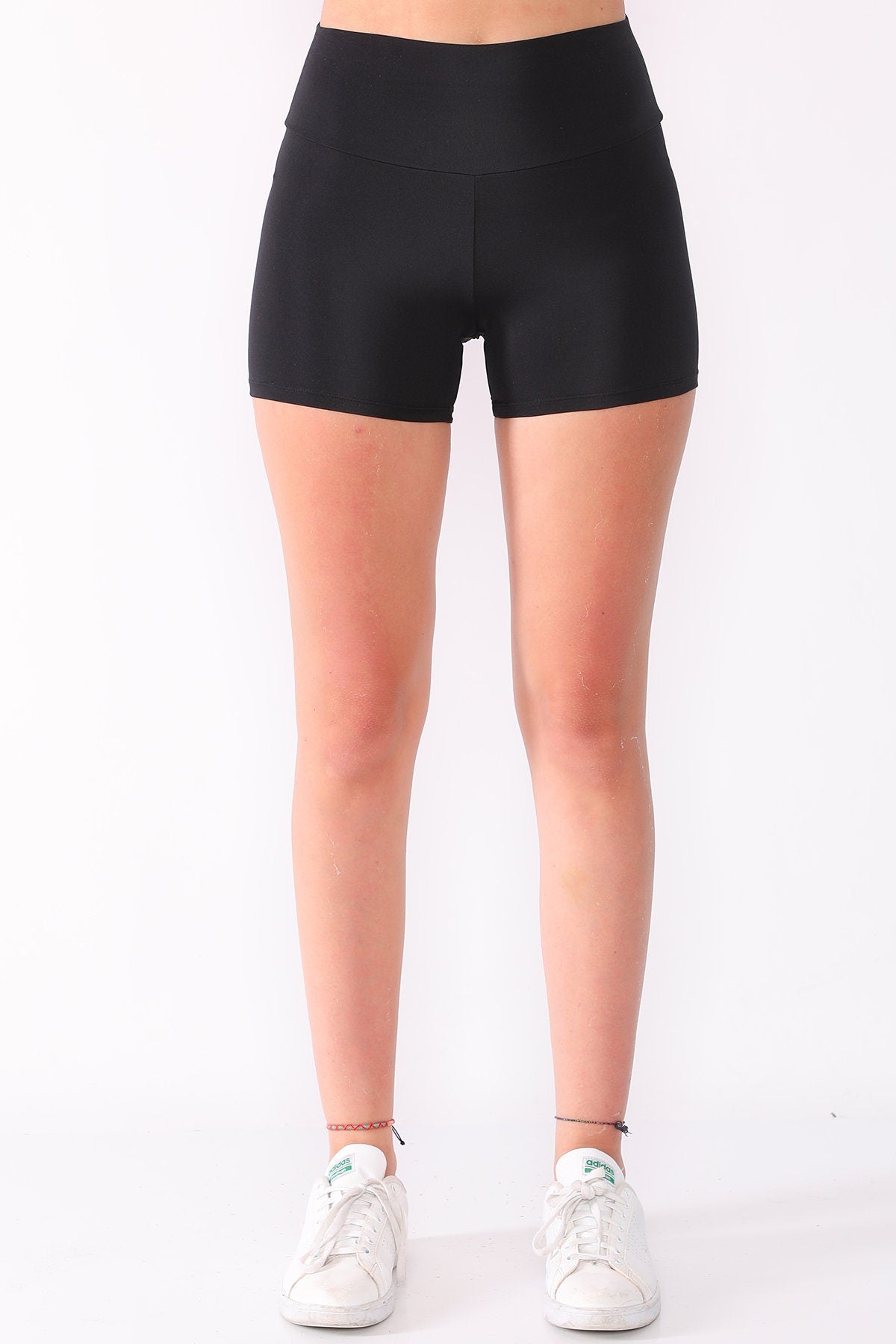 Shorts Boxer High Waist Black