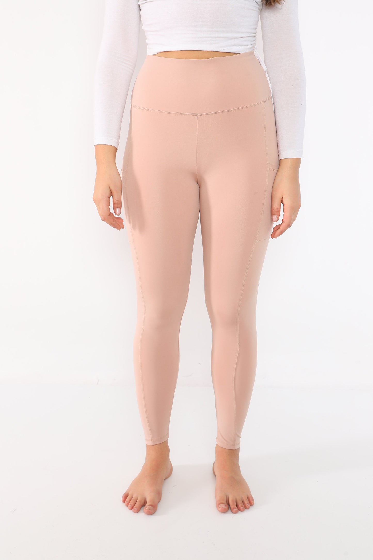 Leggings High Waist with Pockets Skin